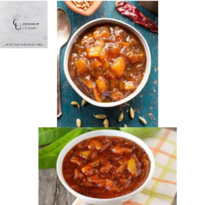 Chutney de mango Best Sri Lanka 300 g vegetariano puro orgánico fruta fresca seca Foto 1 de 2
