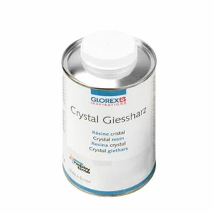 (1L = 123,3 EUR) Glorex Resin Crystal Giessharz, 300ml glasklare Giessmasse - Bild 1 von 3