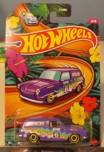 HOTWHEELS CUSTOM 1969 VOLKSWAGON SQUARBACK REPLICA DIECAST CAR - Picture 1 of 1