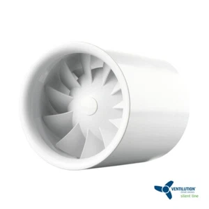 Ventilador de tubo 100 mm 100 m³/h Ventilación Silent Line - Imagen 1 de 2