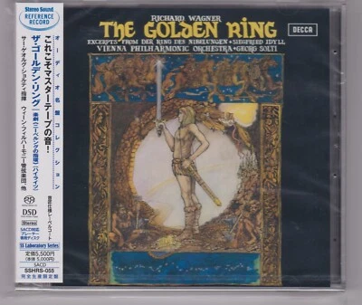 Wagner The Golden Ring Georg Solti SACD Single Layer Stereo Sound SSHRS-055 New - Image 1 of 4