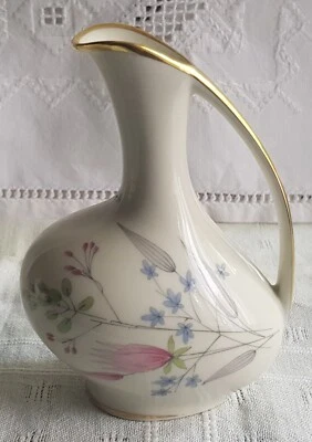 Henkelvase "schwangere Luise" ALKA, Kronach, Serie Wiener Pastell,  14,5 cm Höhe - Bild 1 von 4