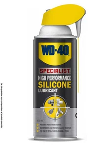 WD40 BOMBOLETTA SPRAY MULTIUSO SPECIALIST LUBRIFICANTE AL SILICONE PROTEGGE 400M - Foto 1 di 1