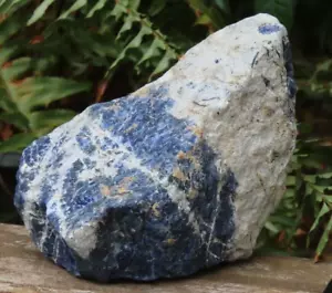 Large Raw and Rough Natural Sodalite Crystal Chunk 622 Grams Brazil - Picture 1 of 11