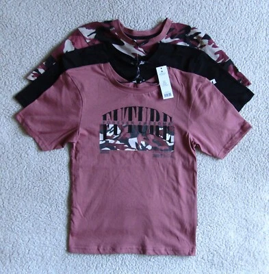 Kids Unisex 3 Pack T-Shirts 3 Designs Age 5-6 Years Brand New With Label - Image 1 of 4