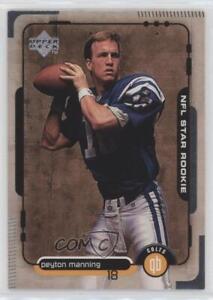 1998 Upper Deck Peyton Manning #1 Rookie RC HOF