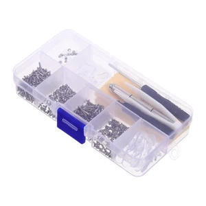 Herramienta de reparación de gafas Kit de tornillos para gafas Destornillador pequeño para anteojos para bebé - Imagen 1 de 12