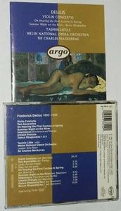 DELIUS: Violin Concerto, Dance Rhapsodies 1 & 2, Irmelin Prelude, 2 Aquarelles - Picture 1 of 1
