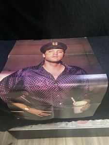 Grande poster vintage Elvis su due lati - #332 - Foto 1 di 2