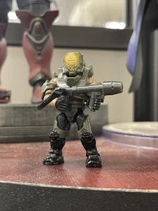 UNSC Hellbringer Flamethrower Marine Halo Wars Mega Bloks Construx Mini Figure - Picture 1 of 3