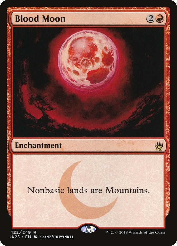 MTG Blood Moon  - Masters 25 #122 - Image 1 of 1