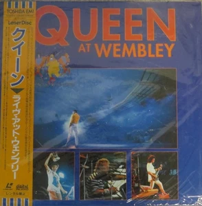 QUEEN (LIVE AT WEMBLEY) LASERDISC IMPORT TOLW-3086 W/OBI - Picture 1 of 1