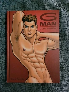 G Man Glen Hanson 2004 Gay Comic Hardcover Pinup Art Book 64pgs - Picture 1 of 6