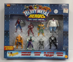 Marvel Comics Heavy Metal Heroes - Spider-Man Die Cast Metal Figures - Toy Biz - Picture 1 of 6