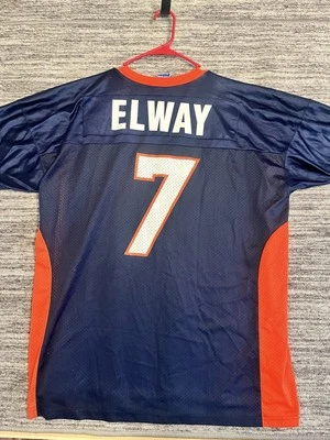 Camiseta deportiva vintage de los 90 campeón NFL Denver Broncos John Elway talla 52 XXL Foto 1 de 4