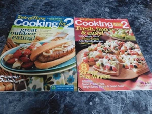 Taste of Home Cooking for 2 Magazines lot of 2 2006 2008 - Picture 1 of 1