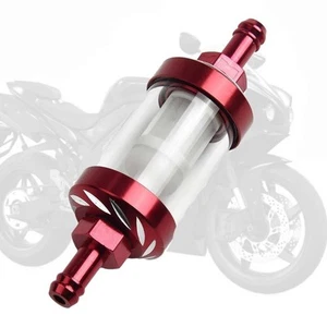Practical Filter Fuel 8mm Parts 5/16\'\' Accessories Motorcycle Petrol - Picture 1 of 12
