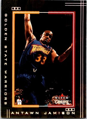 2001-02 Fleer Genuino #96 Antawn Jamison Foto 1 de 2