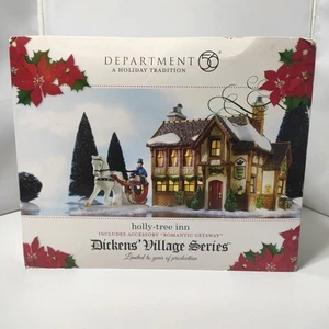 Dept 56 Dickens Village Holly-Tree Inn & Romantic Getaway Holiday Set #4016900 - Picture 1 of 13