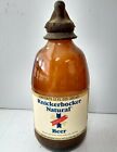 Vintage Knickerbocker Natural Beer Glass Bottle with Nipple Top (FC92-4-R)