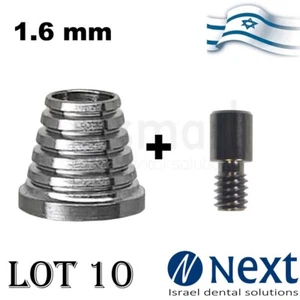 Lote de 10 Multi Unidades titanio base t MIS rosca compatible 1,6 mm - Imagen 1 de 4