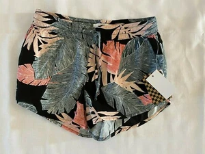 VANS AVALON SHORTS PRINT PULL ON DRAWSTRING SURF LOUNGE SIZE XS - Picture 1 of 4