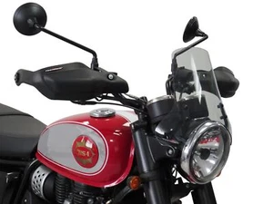 Protectores de mano/deflectores de viento/guardamanos negros mate BSA Gold Star 650 22-2024 - Imagen 1 de 4