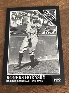 1992 Conlon Collection TSN Rogers Hornsby St. Louis Cardinals #622 EXMT-NM - Picture 1 of 2