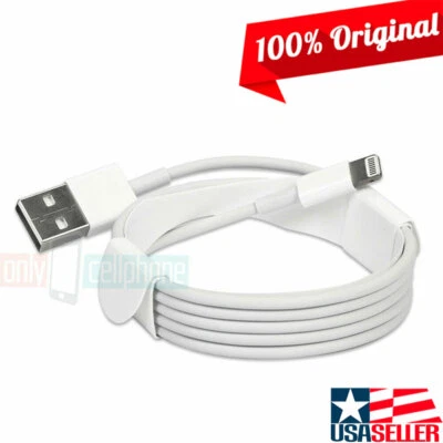 OEM Original Lightning USB Data Cable Charge Cord 6 FT for Apple iPad mini 4/3/2 - Image 1 of 3
