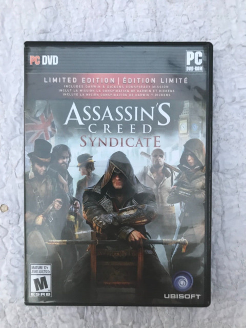 Assassin's Creed: Syndicate Day 1 Edition, Ubisoft, PC, 887256013929 