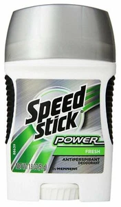 Speed Stick By Mennen Power Fresh Antiperspirant Deodorant 1.8 Ounce Pack of 6 - Picture 1 of 2