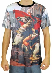 Herren T-Shirt Akademiks 100% Polyester Grafikdruck Größe XXL Mehrfarbig - Bild 1 von 2