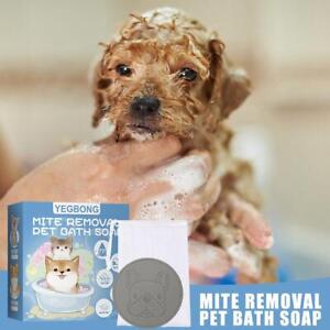Dog Cat Pet Bath Soap Shampoo Acid Balanced Cleanser Deodorant` F0I7