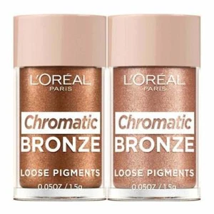 L'Oreal Paris Loose Pigments Eye Shadow Chromatic Bronze, - Picture 1 of 10