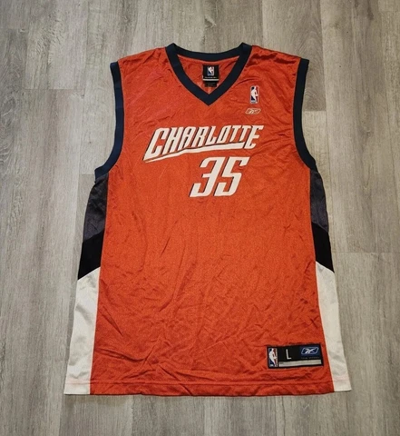 Vintage Adam Morrison Charlotte Bobcats Reebok NBA Basketball Jersey Men’s Large Cover
