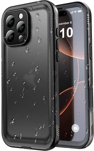 Waterproof Case for Iphone 16 Pro Max, Shockproof Dustproof Built-In Screen Prot - Picture 1 of 12