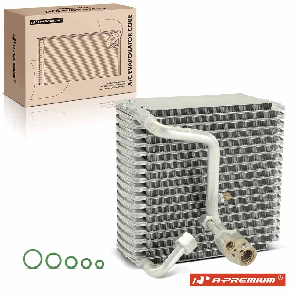 Núcleo evaporador de aire acondicionado de aluminio A-Premium para Hyundai Elantra Scoupe 1993-1995 Foto 1 de 4