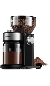 Electric Burr Coffee Grinder, Adjustable Burr Mill with 16 settings, Automatic - Picture 1 of 1