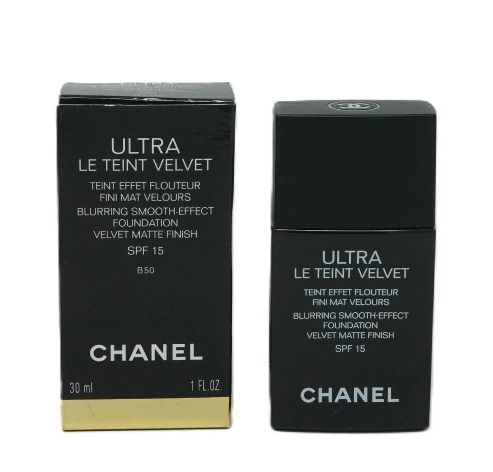 Chanel Le Teint Velvet Matte Finish Foundation 30 ml SPF 15 B50 - Bild 1 von 1