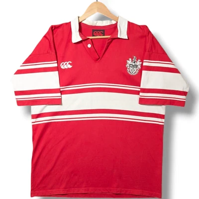 Vintage Christ's College Canterbury Rugby Shirt Mens Medium School New Zealand - Image 1 of 4
