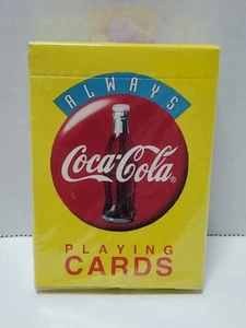 Carte da gioco Coca-Cola vintage 1994 sempre sigillate - Foto 1 di 5