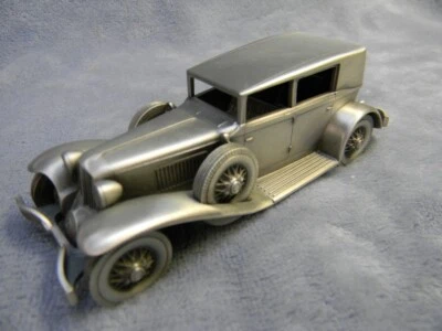 1/43 SCALE VINTAGE 1929 CORD L29 THE DANBURY MINT PEWTER DIECAST CAR - Image 1 of 4