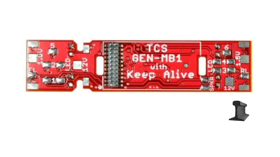 TCS 1616 ~ New ~ WOWSound ~ GEN-MB1 Motherboard ~ Athearn Genesis ~ Keep-Alive - Image 1 of 1