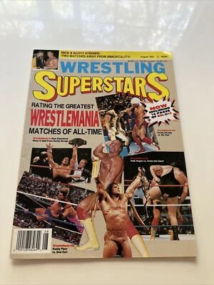 Revista Wrestling Superstars ~ agosto 1992 ~ Macho Man / Steiner Bros / Hogan Foto 1 de 4