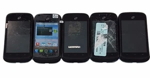 5 Lot ZTE Whirl Z660G Tracfone Wireless Android Smartphone GSM 3G 4 GB Used - Picture 1 of 12