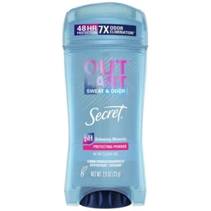 Secret Outlast Antiperspirant & Deodorant Clear Gel Powder 2.6 Ounce Pack of 3 - Picture 1 of 4