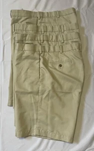 Pantalones Cortos Roundtree & Yorke Para Hombre 40 Chinos Caqui Tostado Informales Elastizados -4 EN LOTE- - Imagen 1 de 8