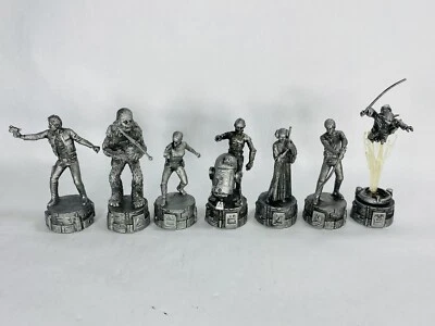7 Replacement Chess Pieces Light Side for the Star Wars Saga Edition Set Yoda - Image 1 of 4