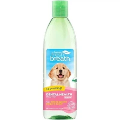 TropiClean Dental Health Solution Breath Freshener For Puppies - Image 1 of 2