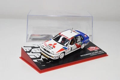 B21 1:43 ALTAYA IXO MITSUBISHI GALANT VR-4 RALLY MONTE CARLO 1991 SALONI MIB - Immagine 1 di 4